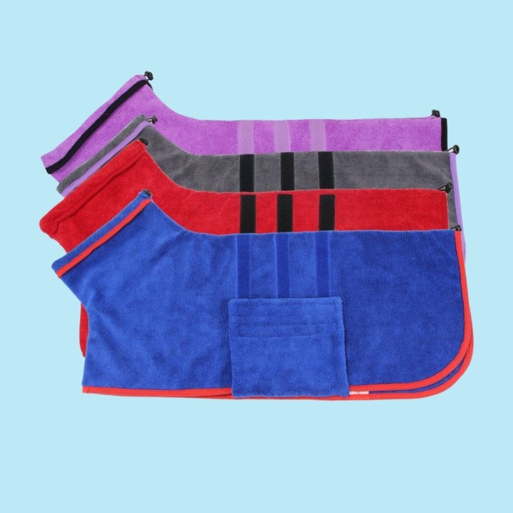 Microfiber Dog Bathrobe – Quick-Dry Comfort for Clean, Cozy Pups! Medium