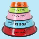 Stainless Steel Pet Bowl with Anti-Slip Rubber Base - 18cm