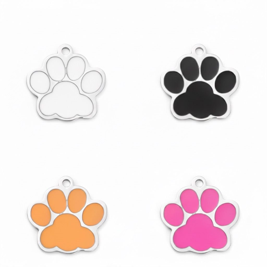 Soft Enamel Paw Design - Size 40mm*28mm