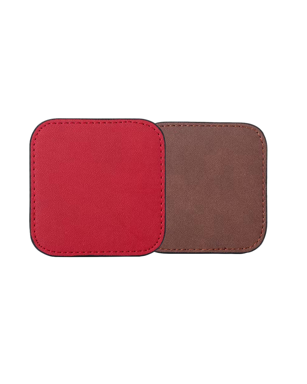 PU Leather Coaster - Set of 2 Pieces